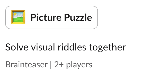 picture puzzle