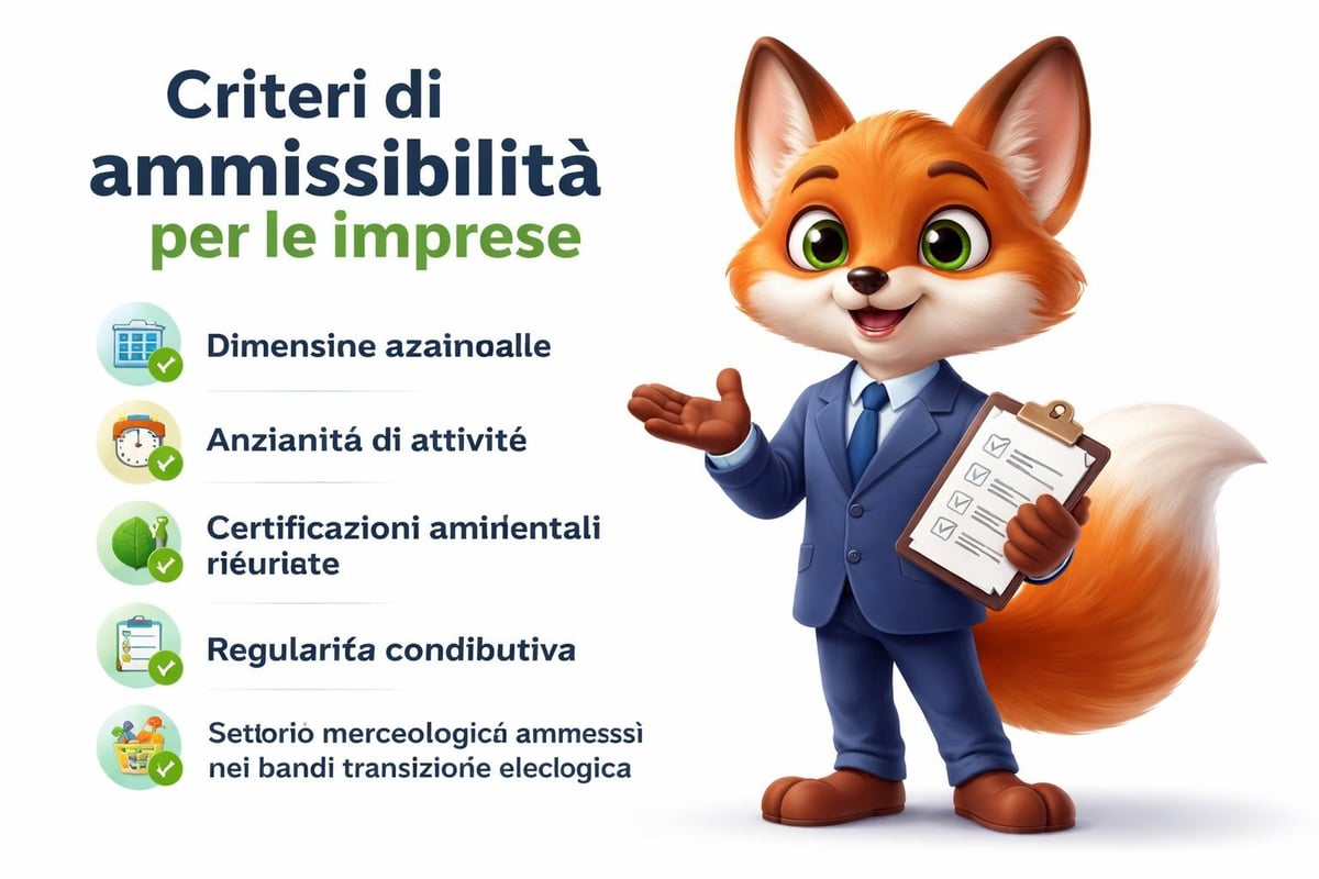Requisiti per accedere ai bandi transizione ecologica