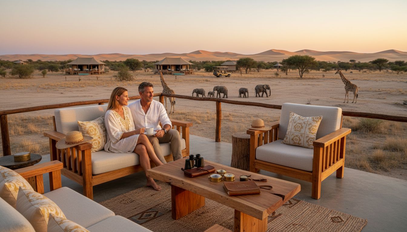luxury safari lodge