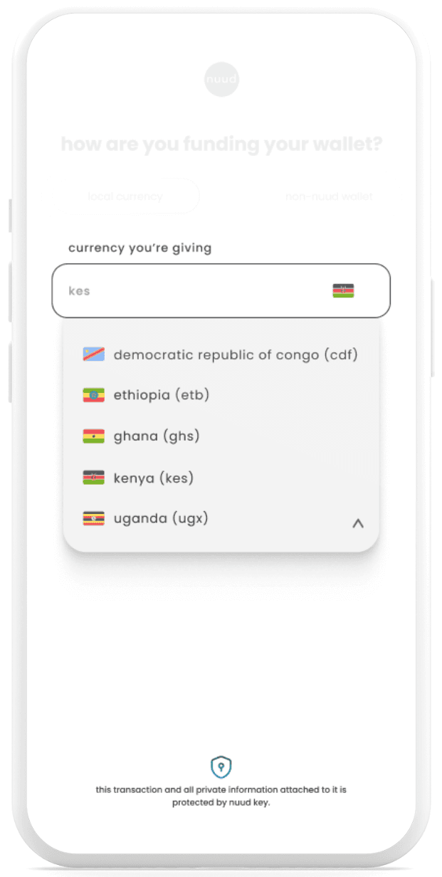 nuud money app home page