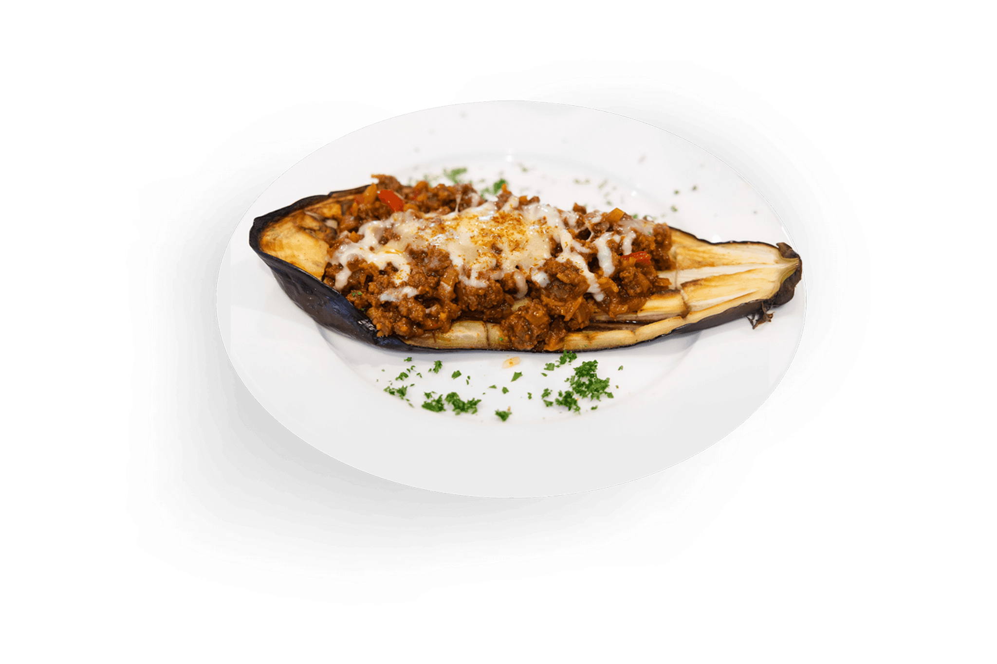 Hickory Eggplant Bolognese Parmigiana