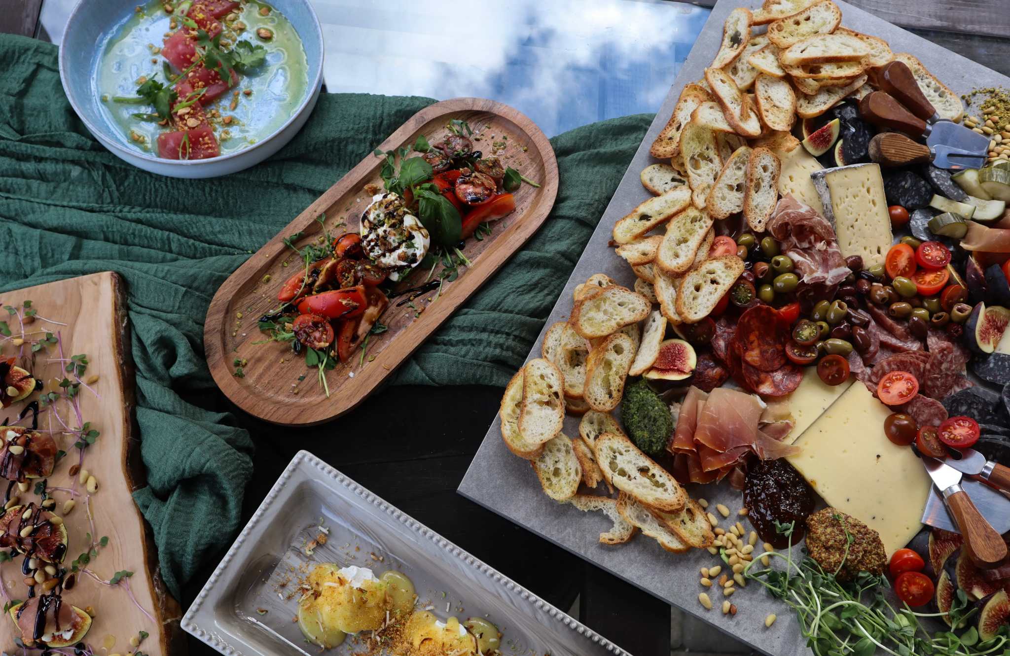 Artisan charcuterie detail at Ashlar Ottawa wedding venue