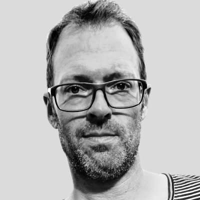 man smiling to the camera