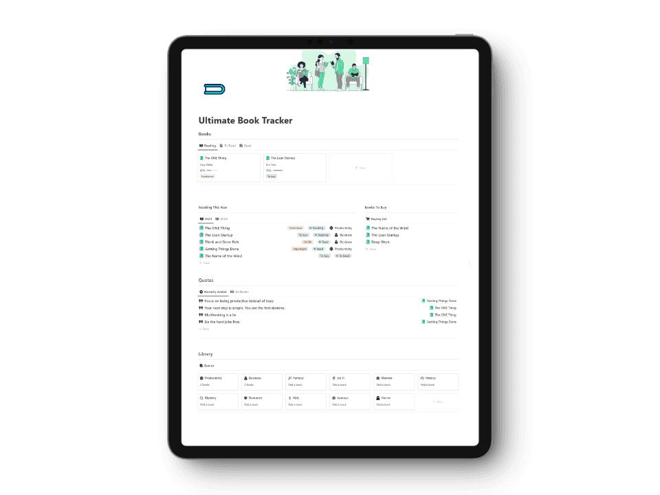 Notion Book Tracker