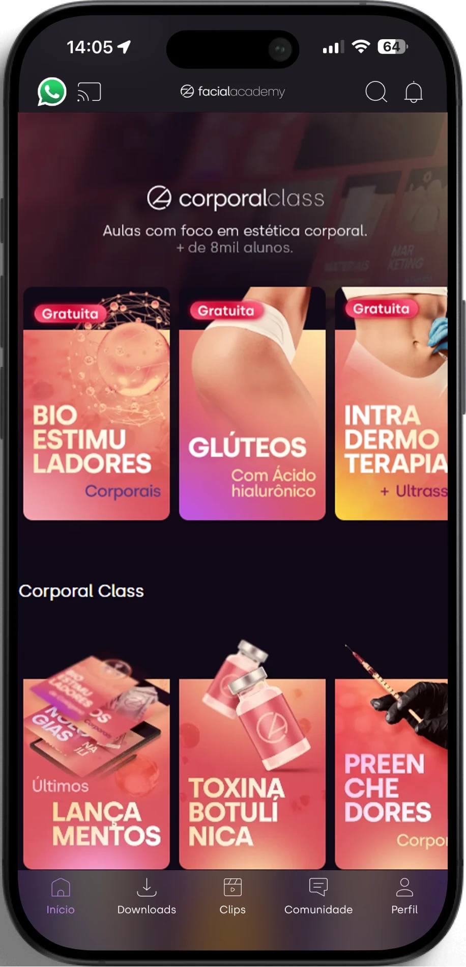 mobile app corporal class