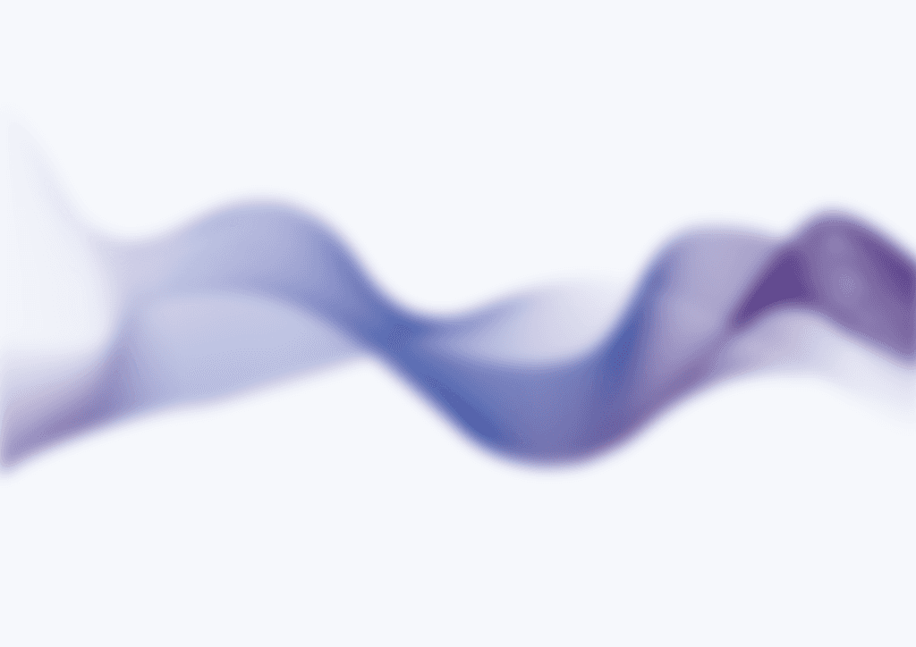 Graphic element with blue to violet gradient shape