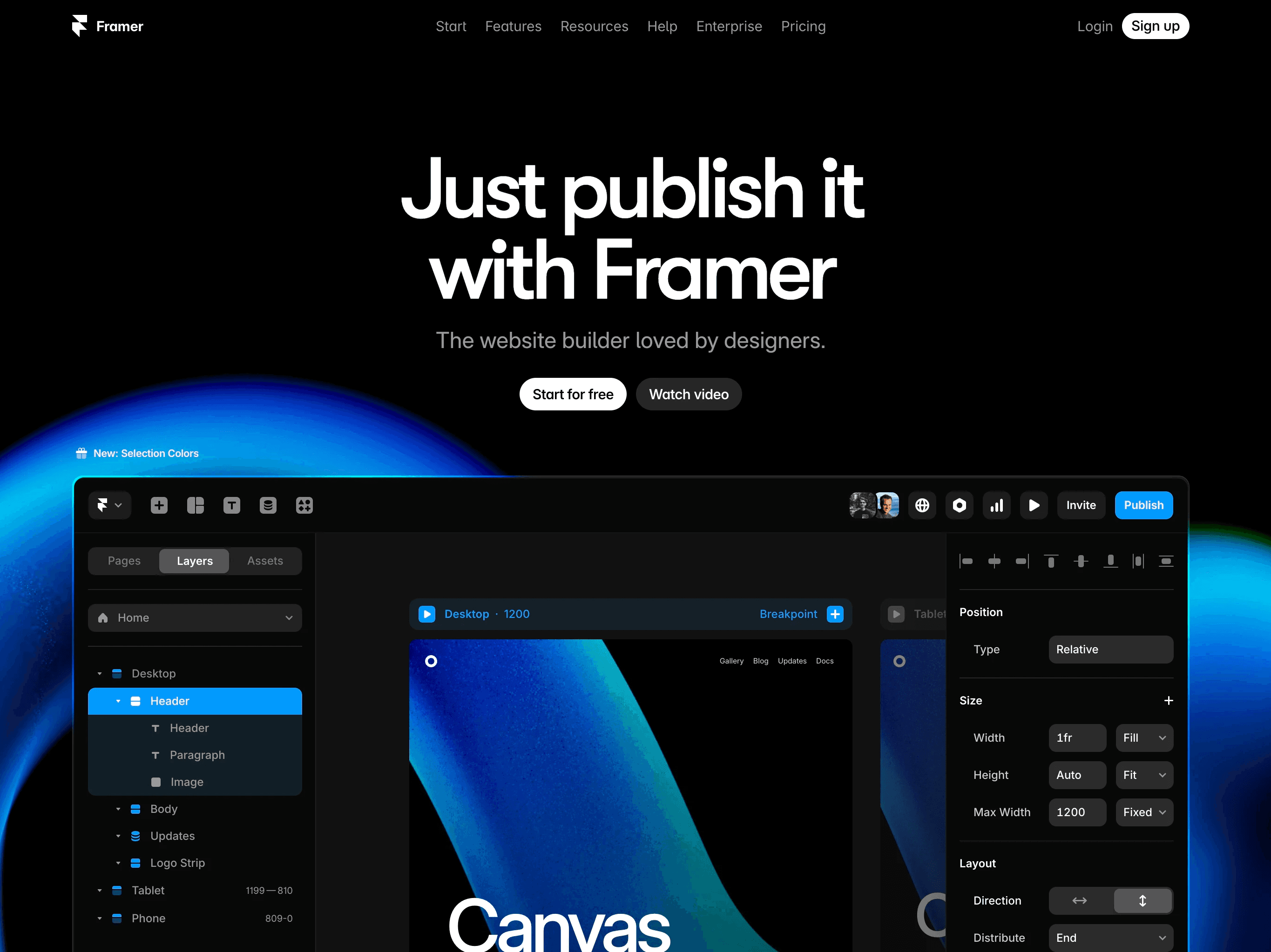 Framer Website