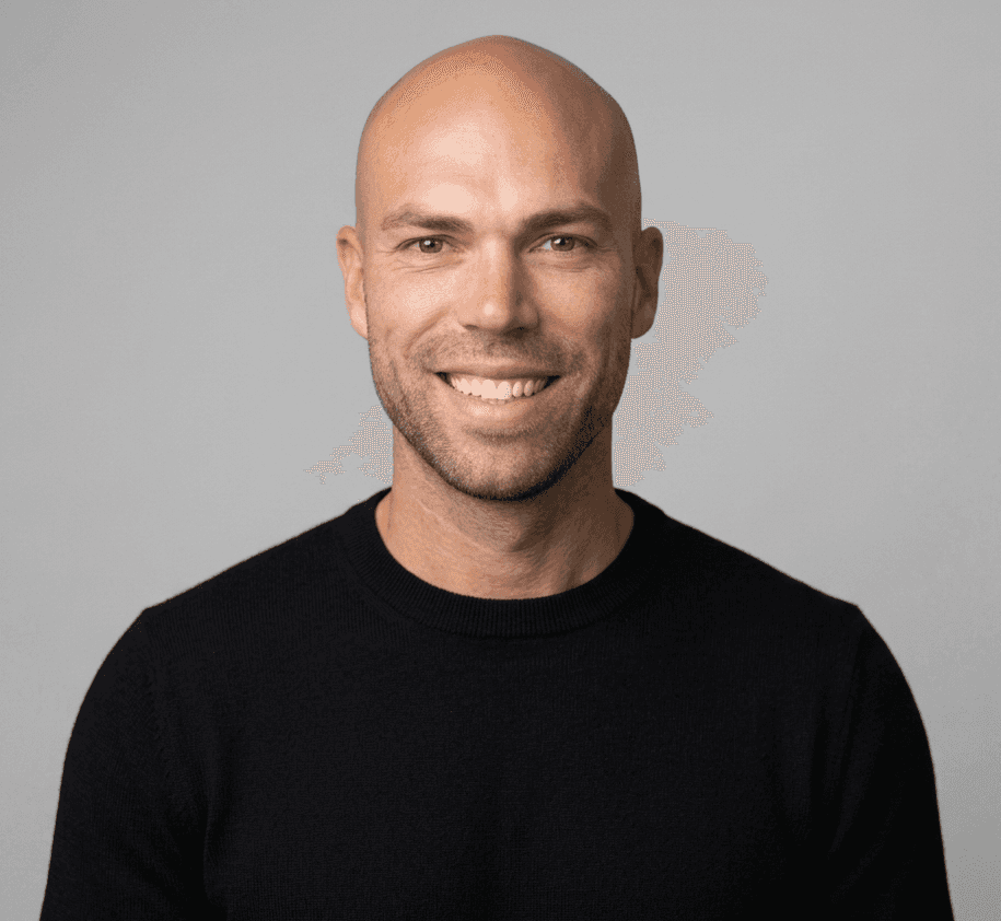 Illustrated portrait of Douglas Salomonsson, Founder and CEO of Klovis a software product for sales and lease applications