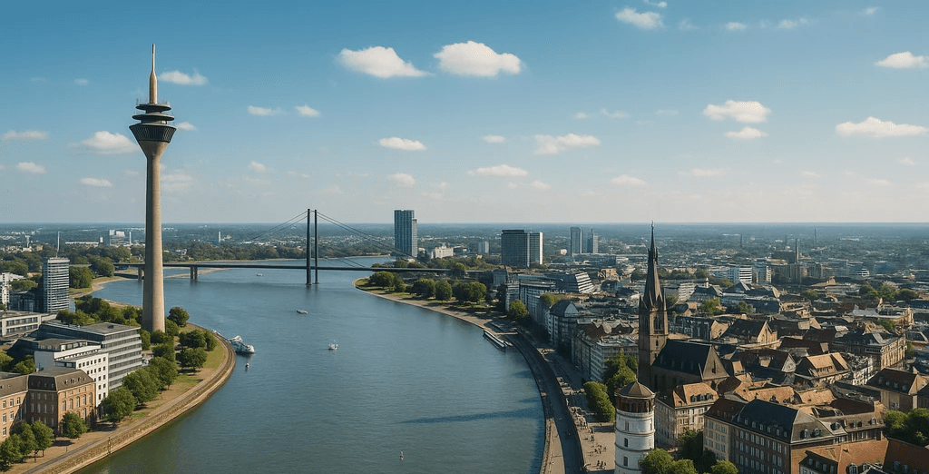 Skyline von Düsseldorf - Augenlaser Düsseldorf