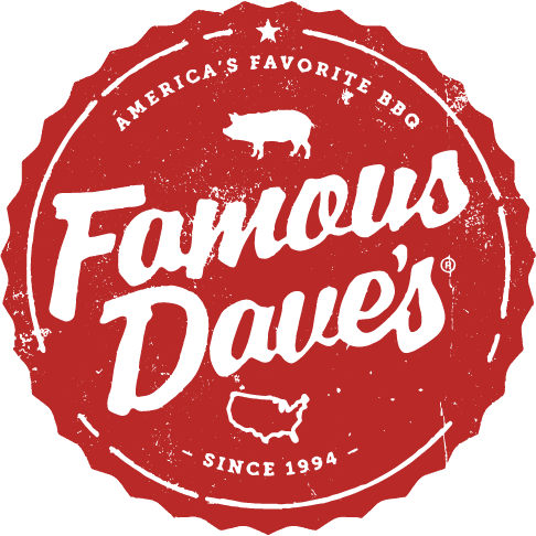 famous dave's logo