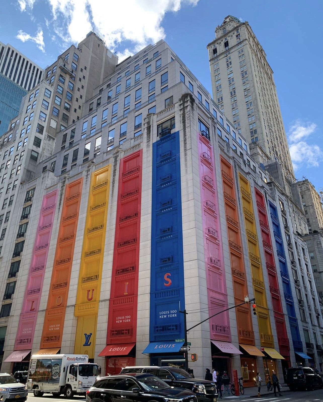 A black female model