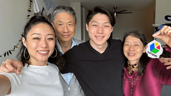 Angela, Lihong, Michael, and Wendy