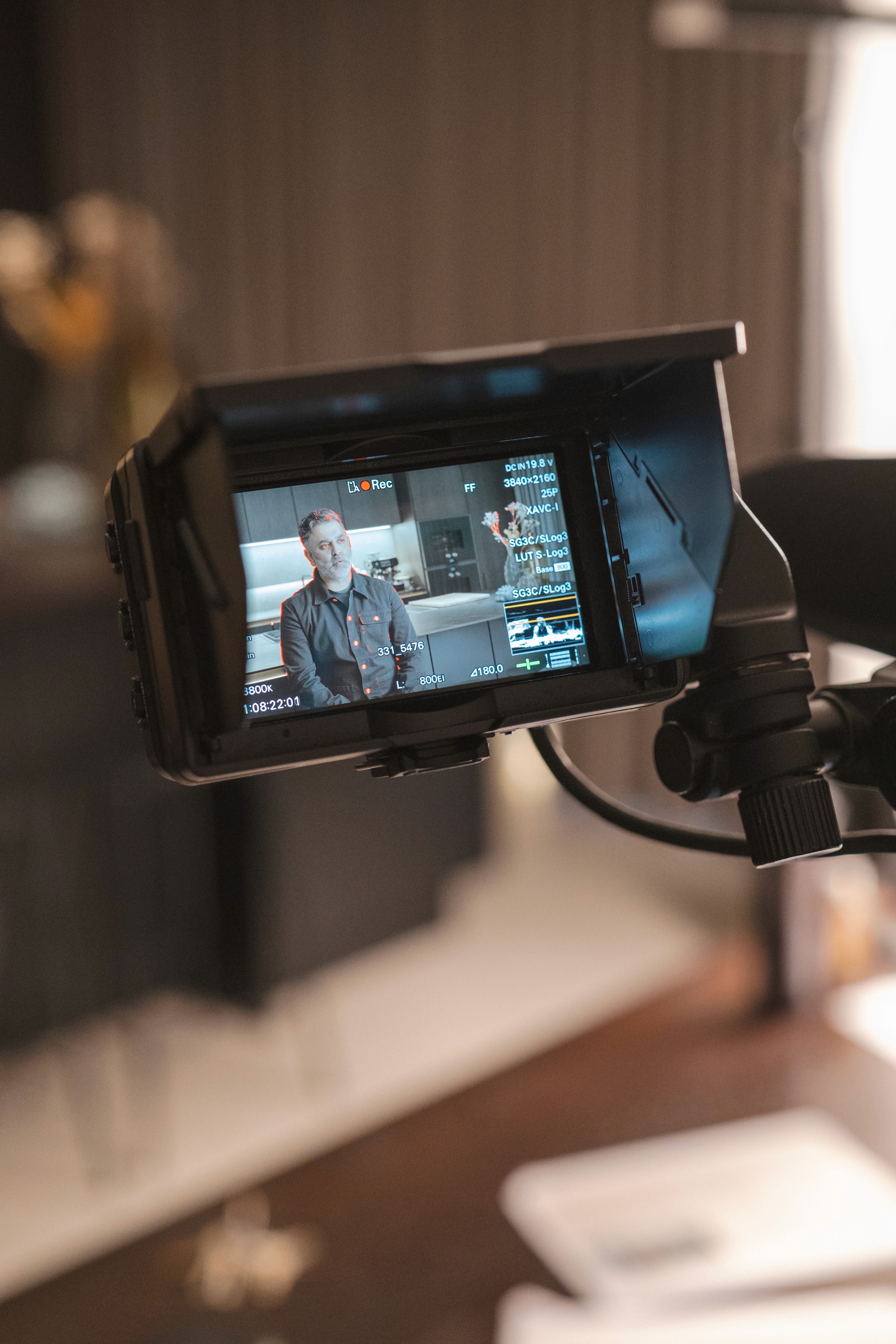 behind the scenes shoot for siematic by mia edmond