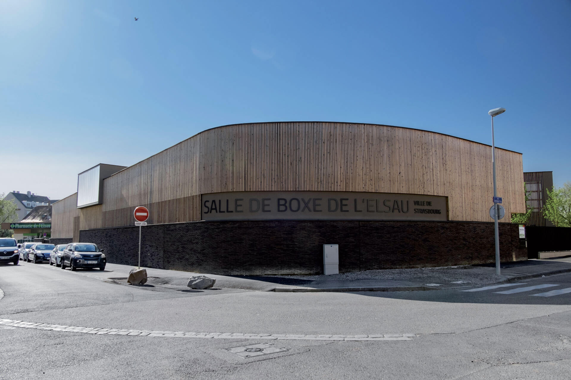 Rénovation & construction du gymnase de l'Elsau