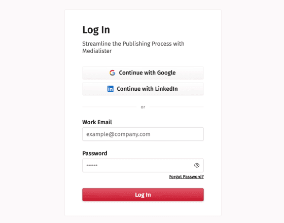 Filter & Select Media