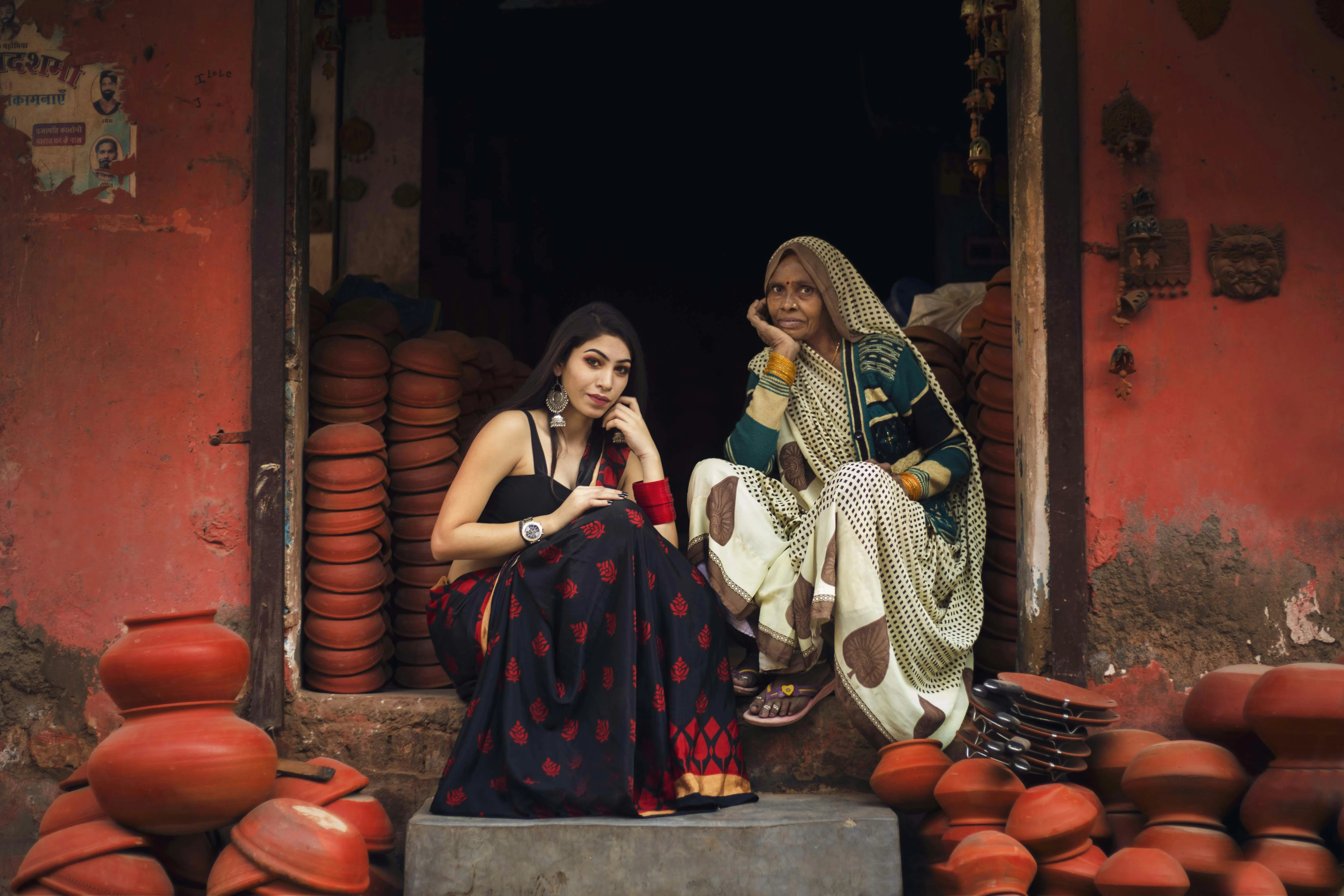 Indian women folk singers