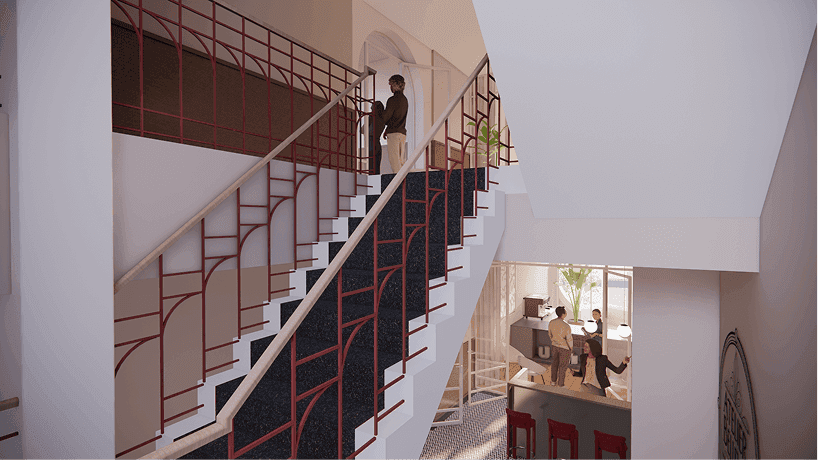 Render of Staircase