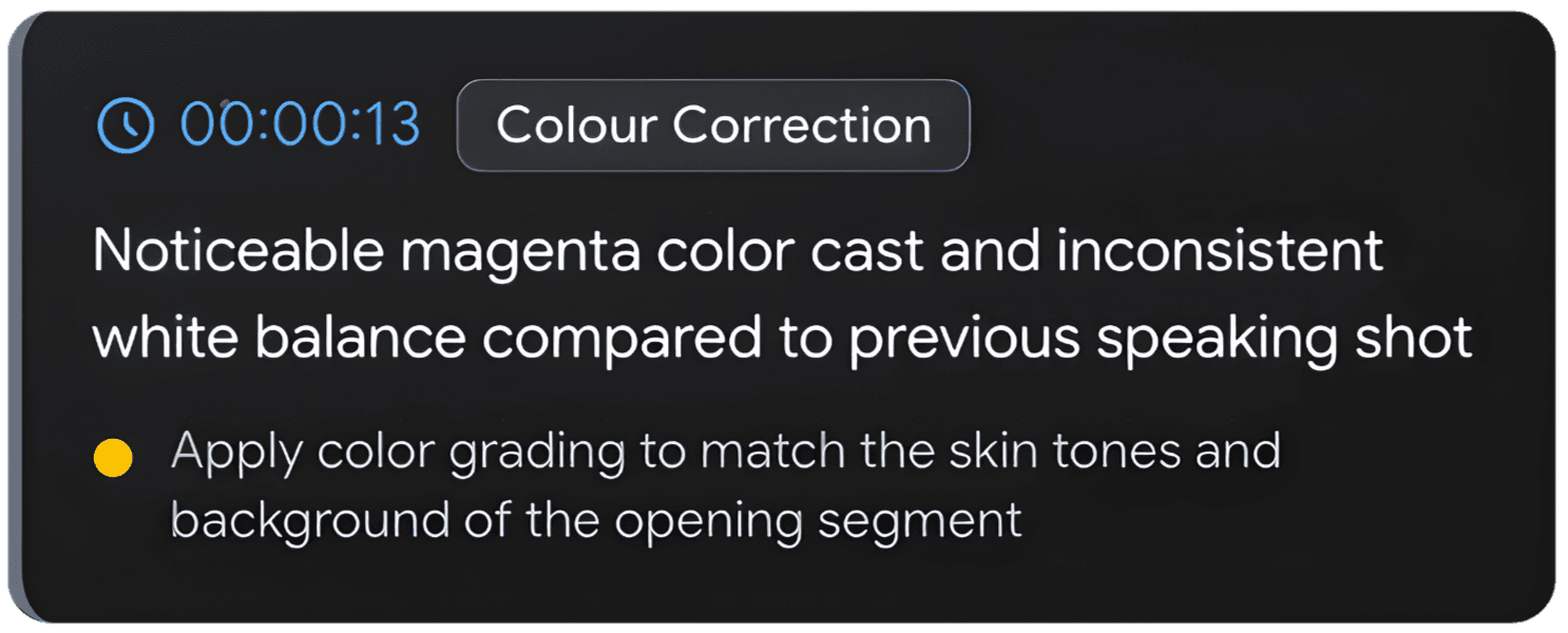Colour Correction