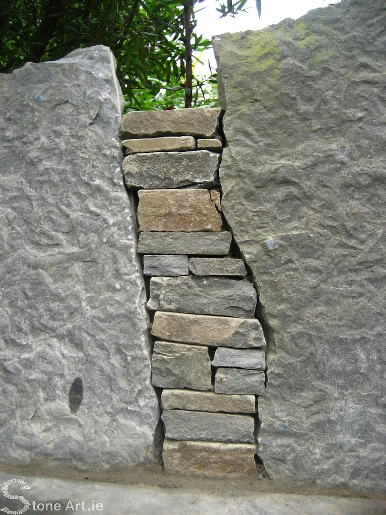 Trockenmauerkunstwerk Sunny Wieler