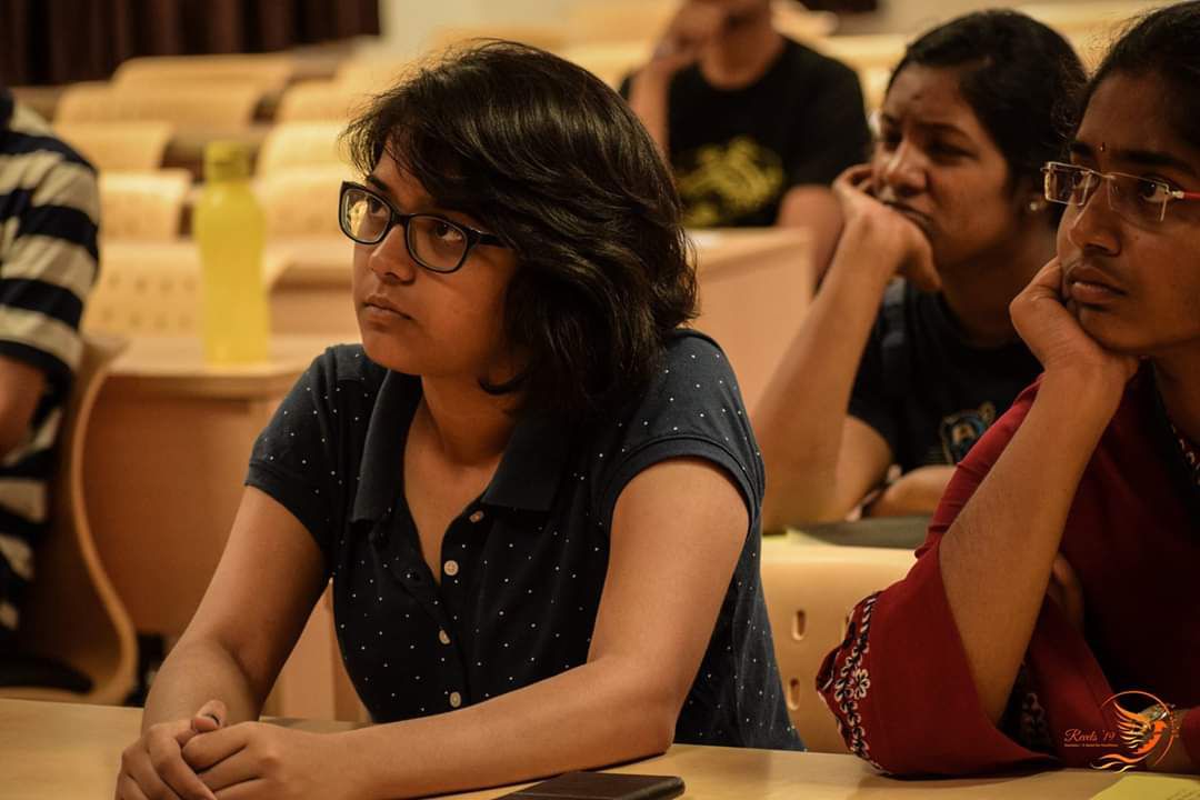 Parliamentary debate at Christ University, representing our college