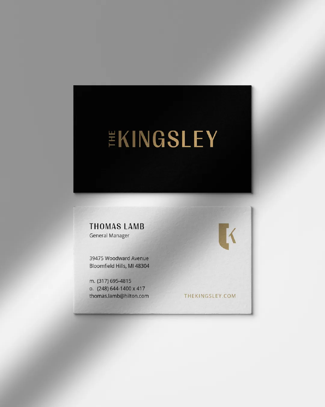 Kingsley Business Card