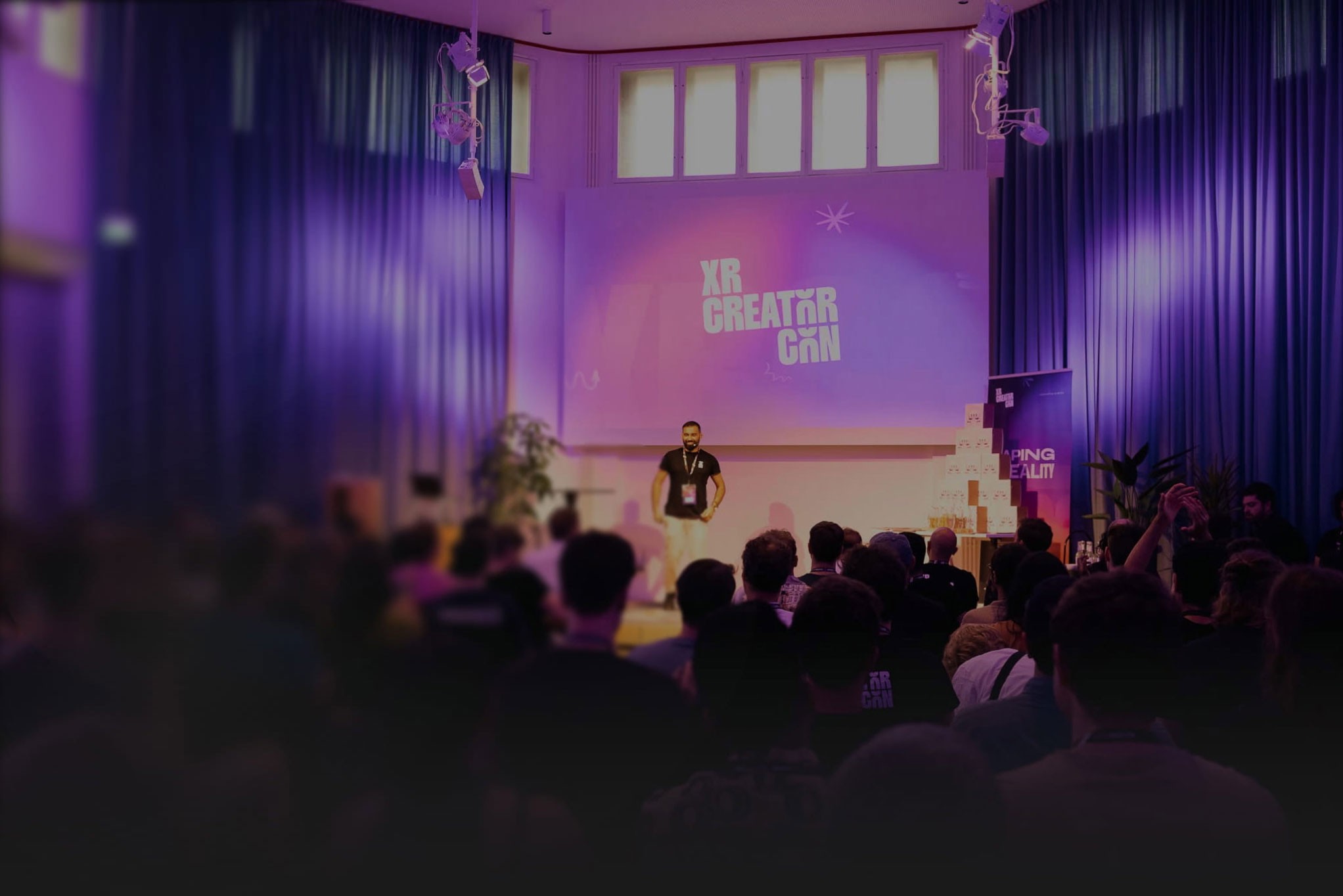 audience in a conference