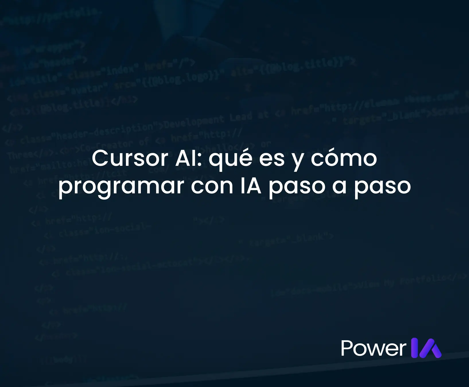 Cursor AI: qué es y cómo programar con IA paso a paso (2026)