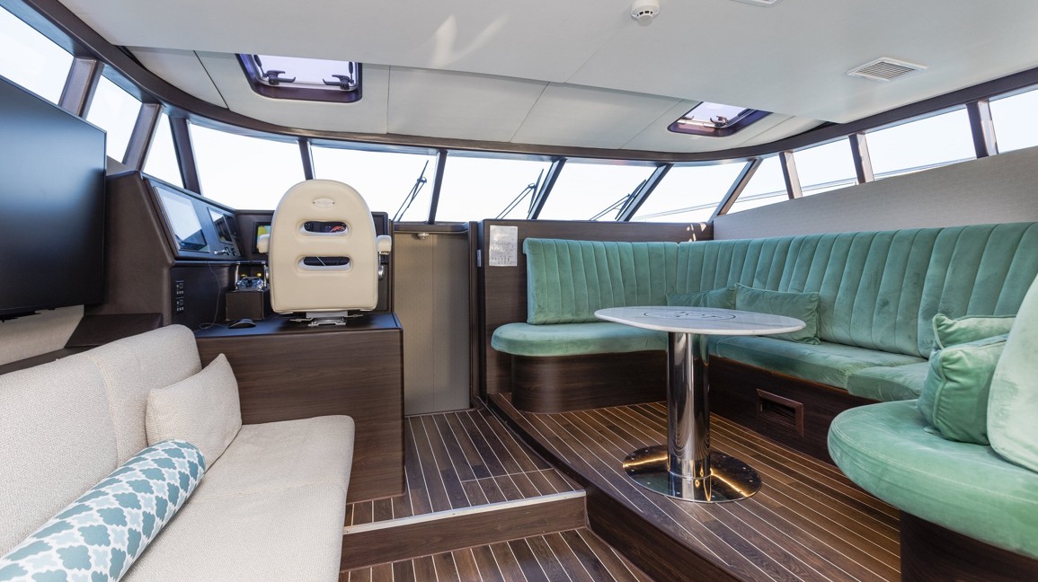 Yacht on water