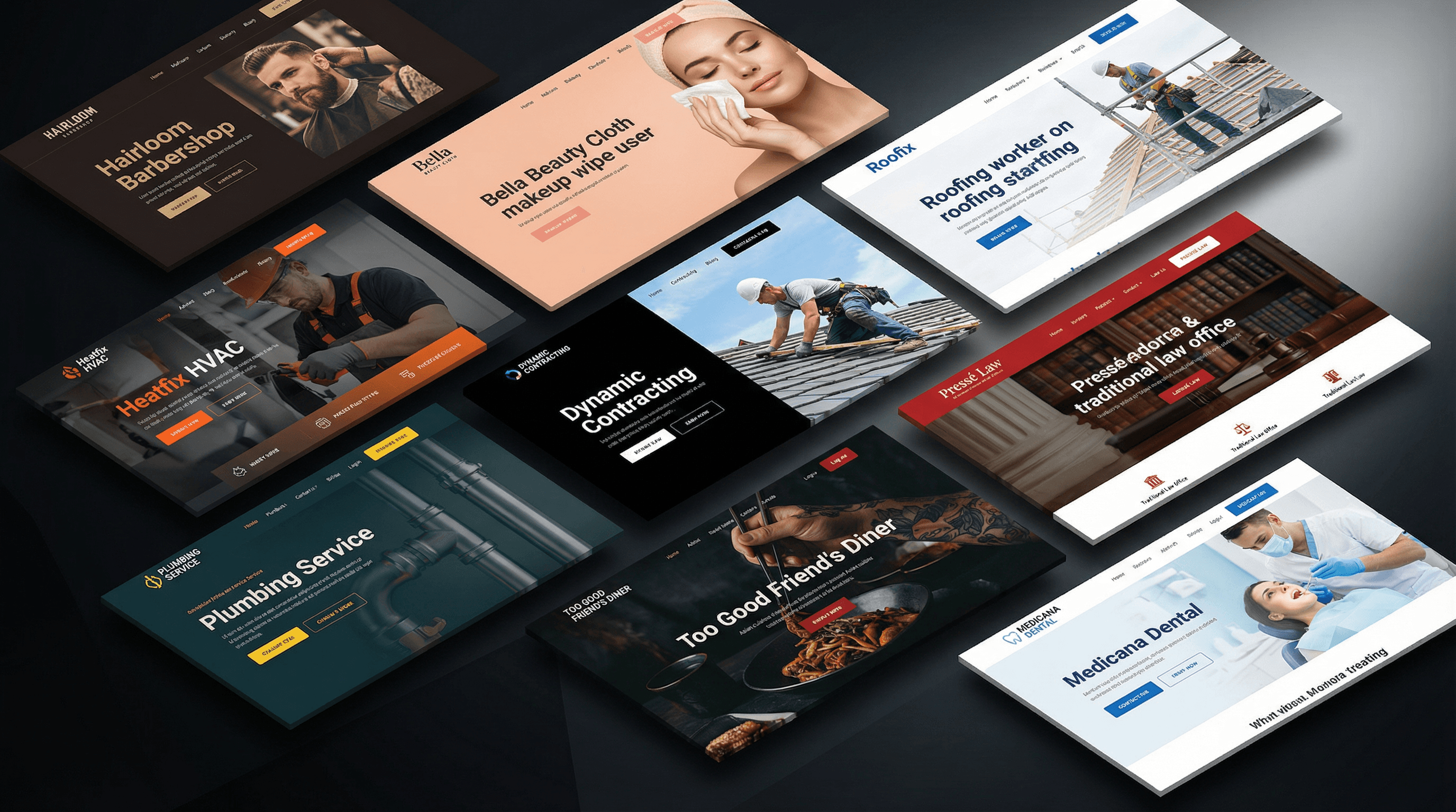 Halton Hills web design services - professional websites portfolio by DAWebDesigns