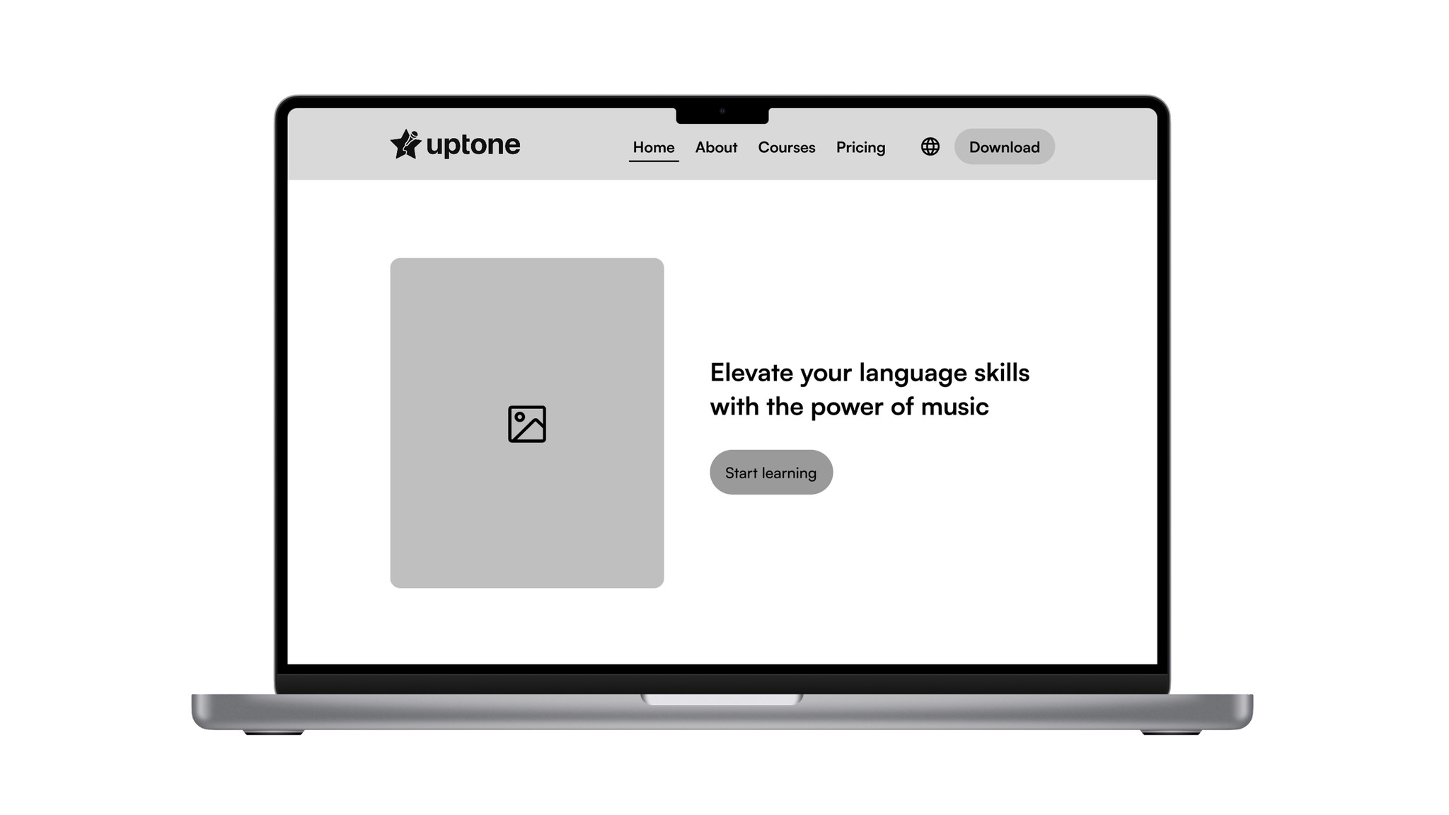 uptone website mid-fi