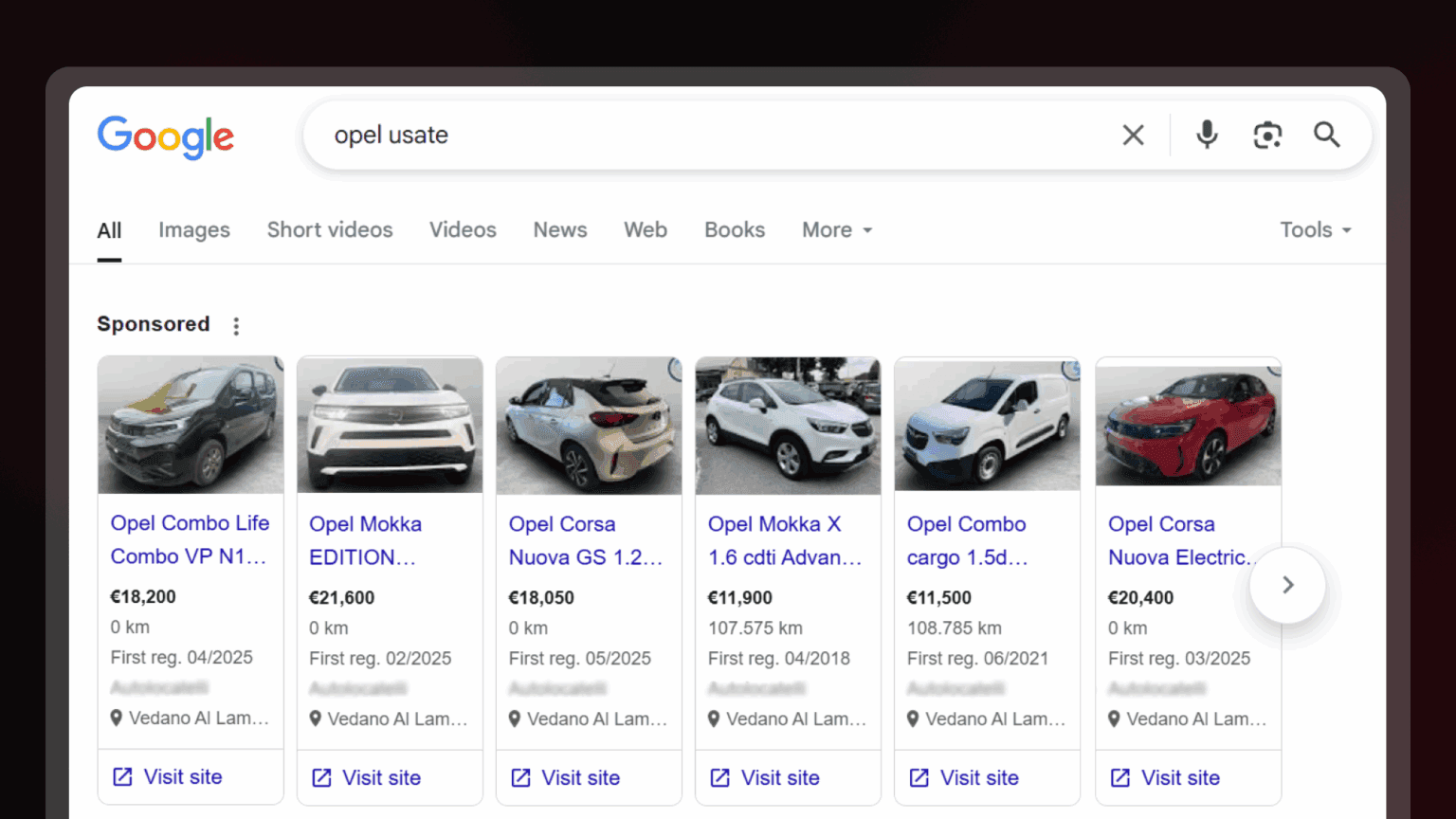 Partnership Google e MotorK per Vehicle Ads