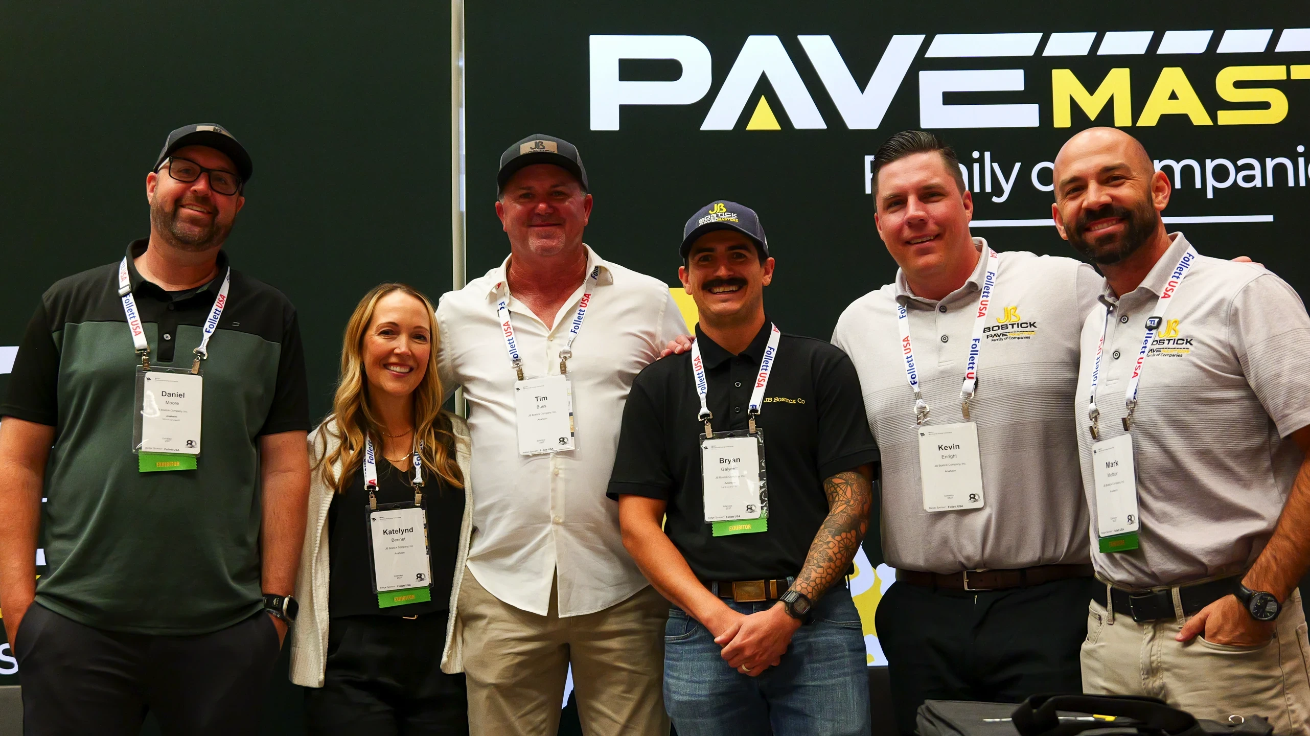 PaveMasters team at scholarship awards ceremony