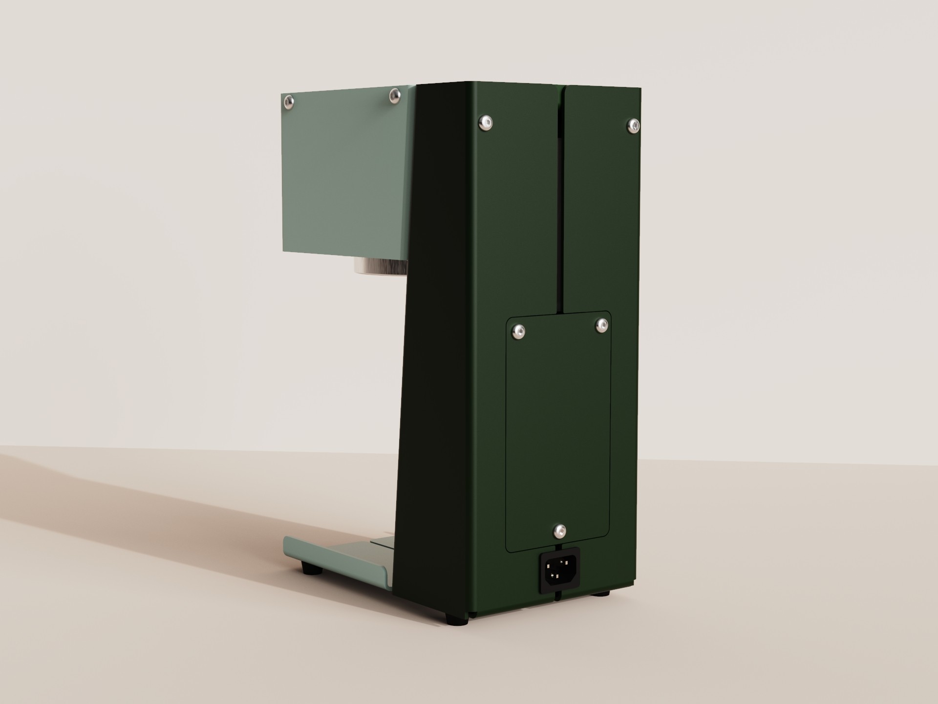 Image of the Recycling speaker and its lifecycle schematic