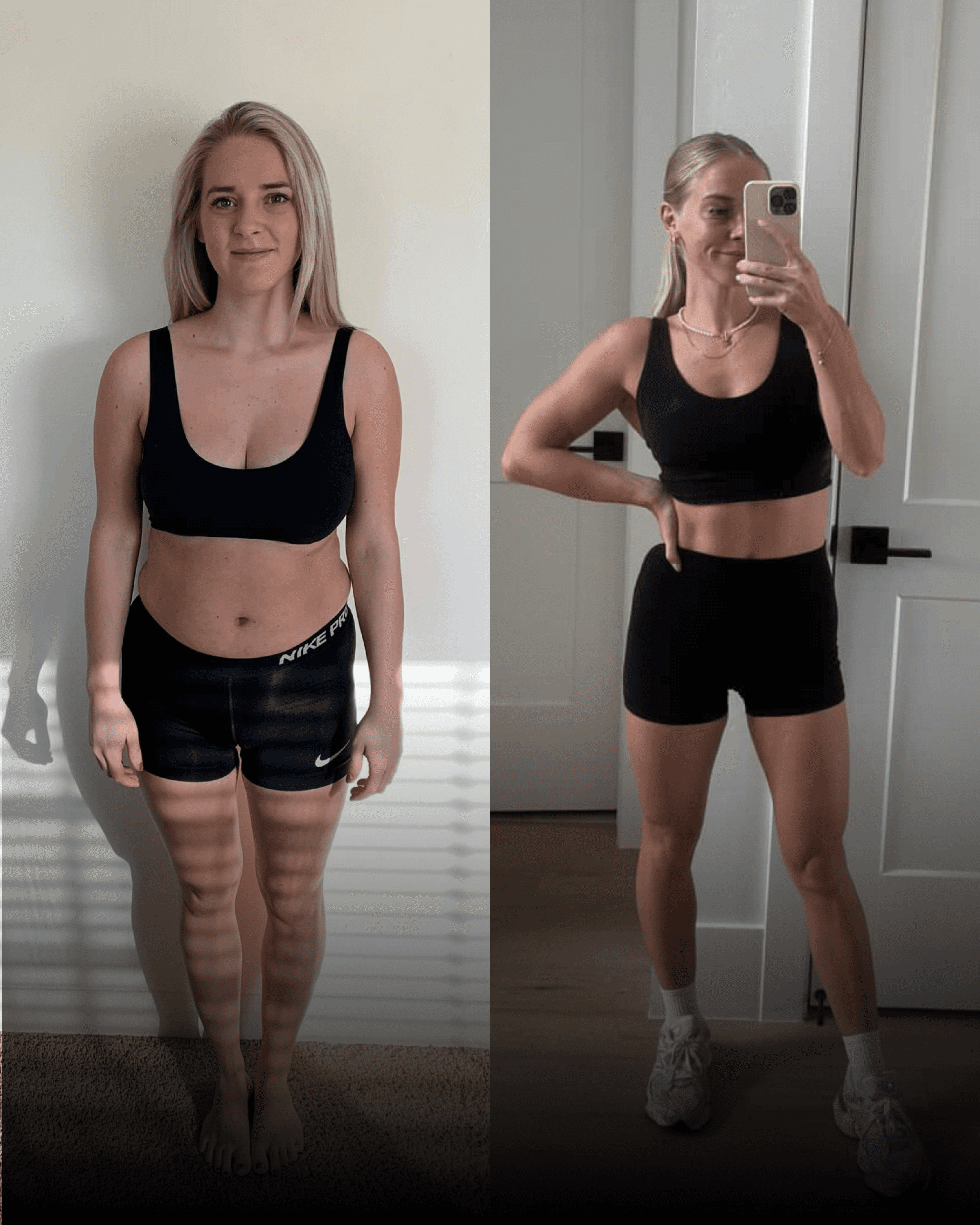 A person picking up a dumbbell in a gym setting, representing strength training, workout focus, and smart, easy fitness progress tracking.