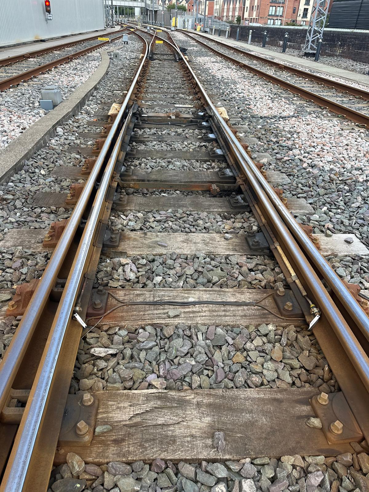 An electrical rail project completed by DPH 