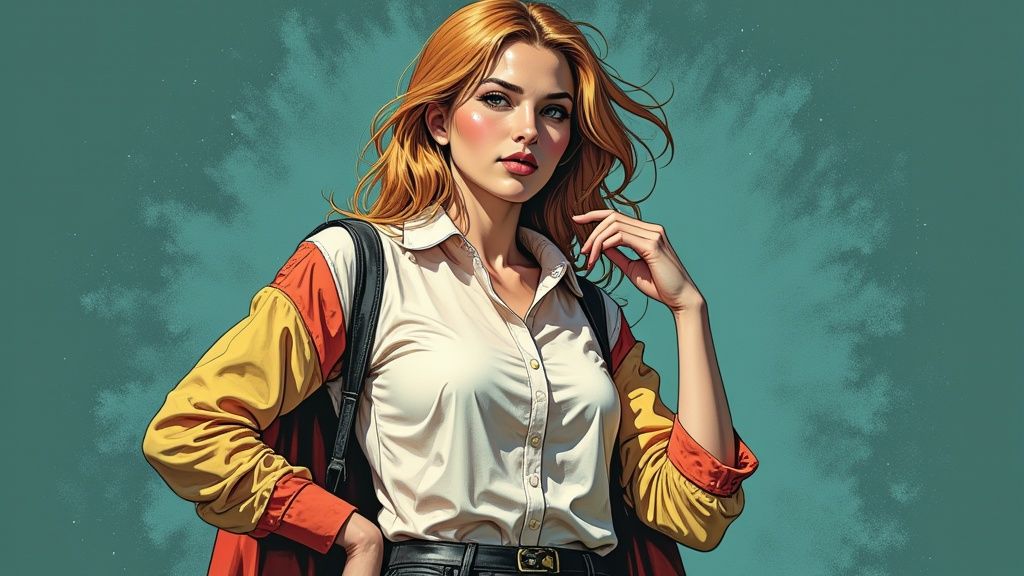 Kreativ-professioneller Stil für Bewerbungsfotos