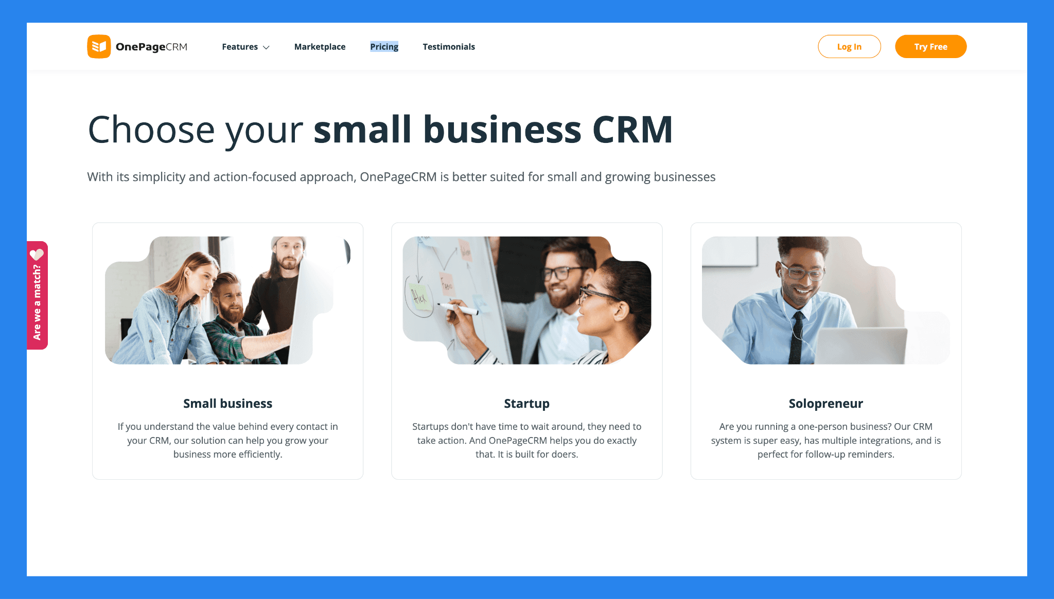 Who Should Use OnePageCRM?