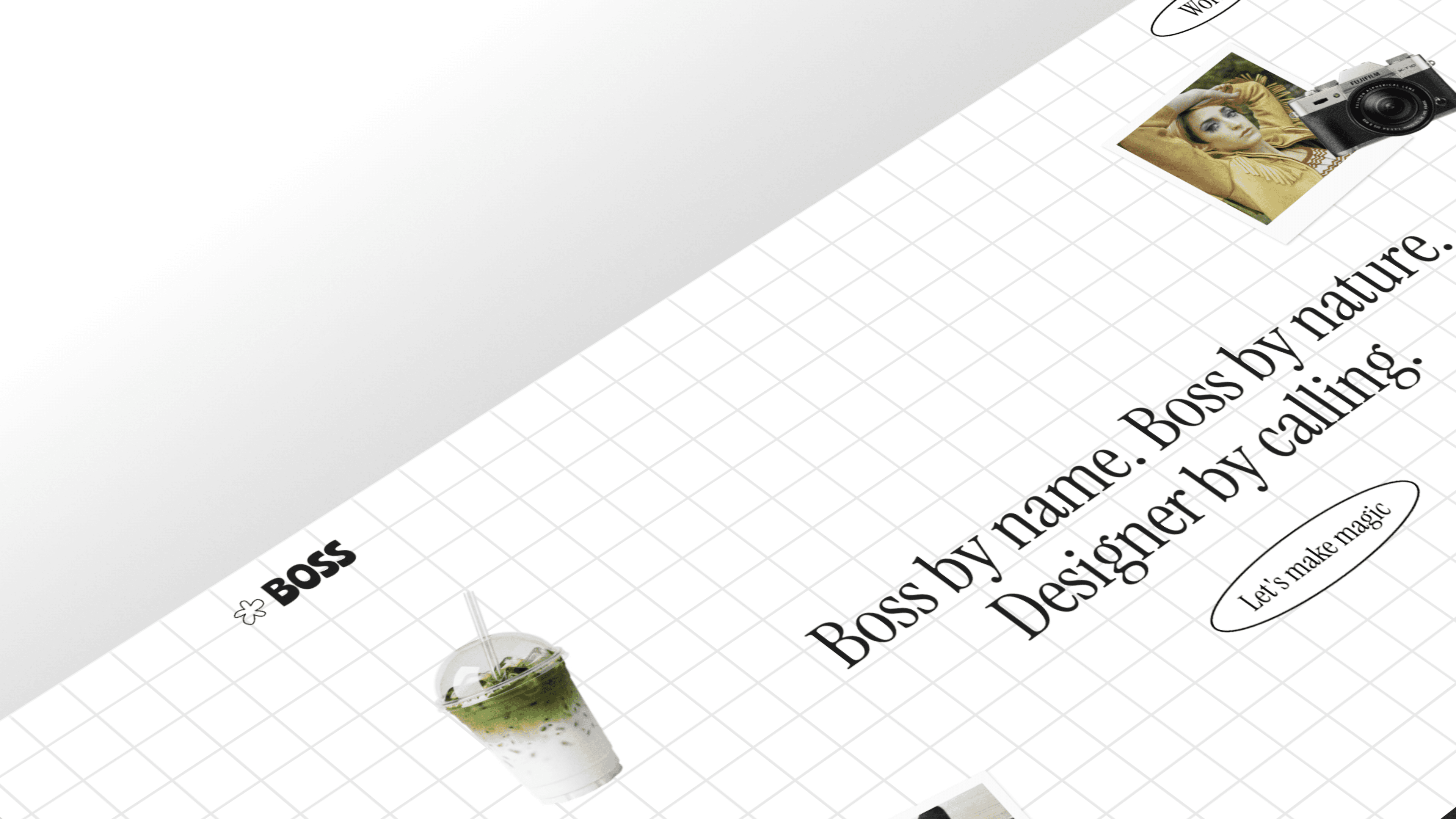 Black and white image of people working at a table with laptops, showing hands gesturing during discussion of digital content displayed on screens, with fabrica® logo in the corner.