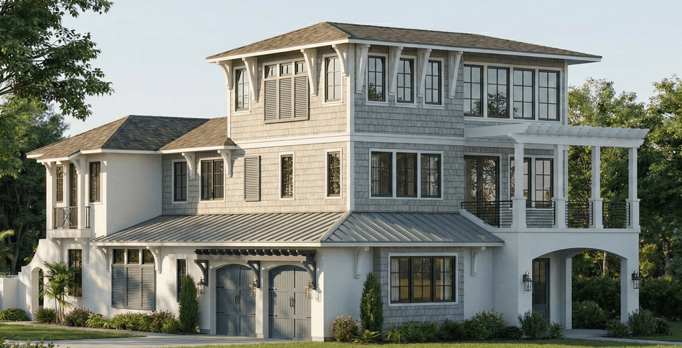Coastal Three-Story