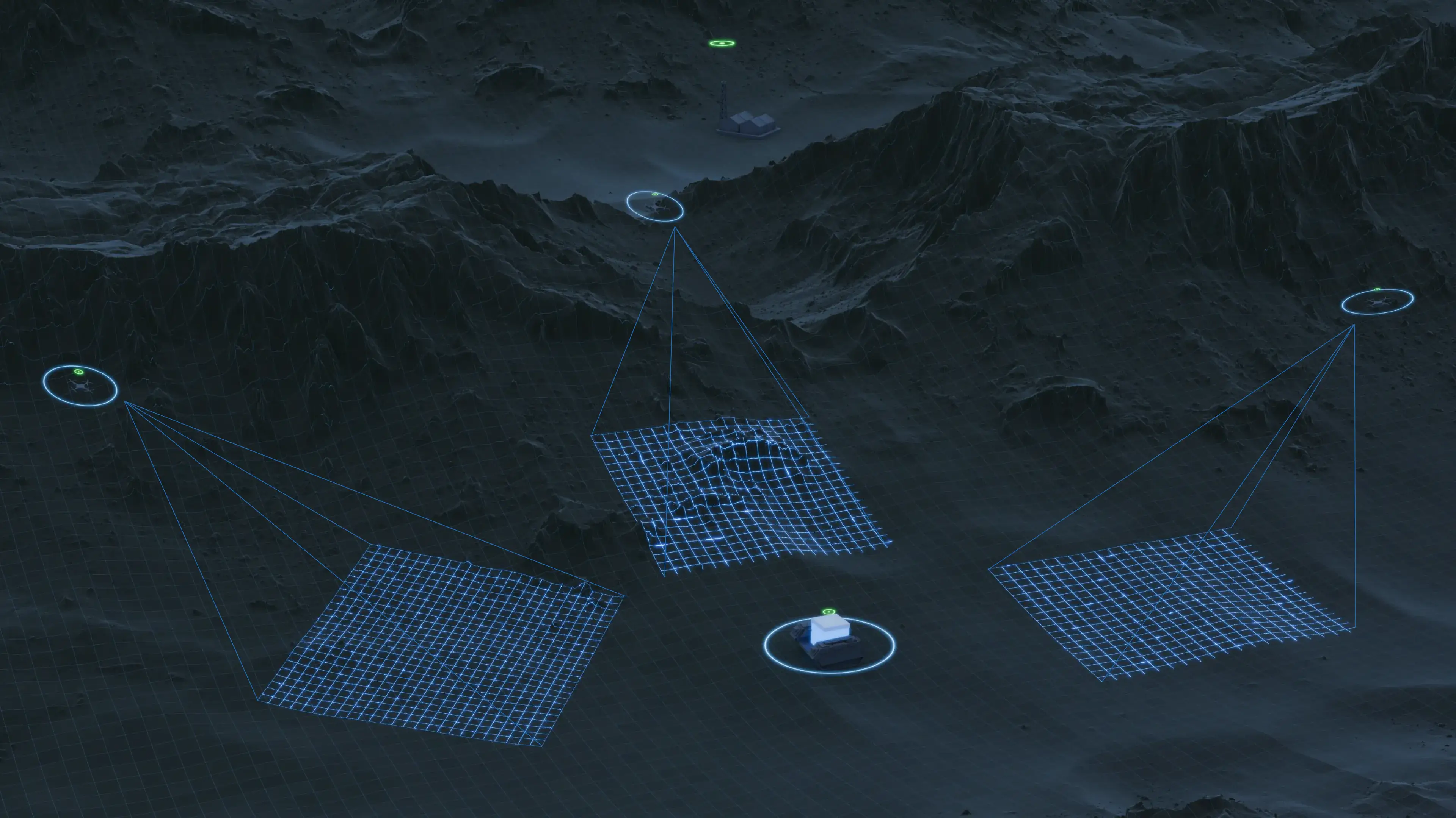 reconnaissance mission in action