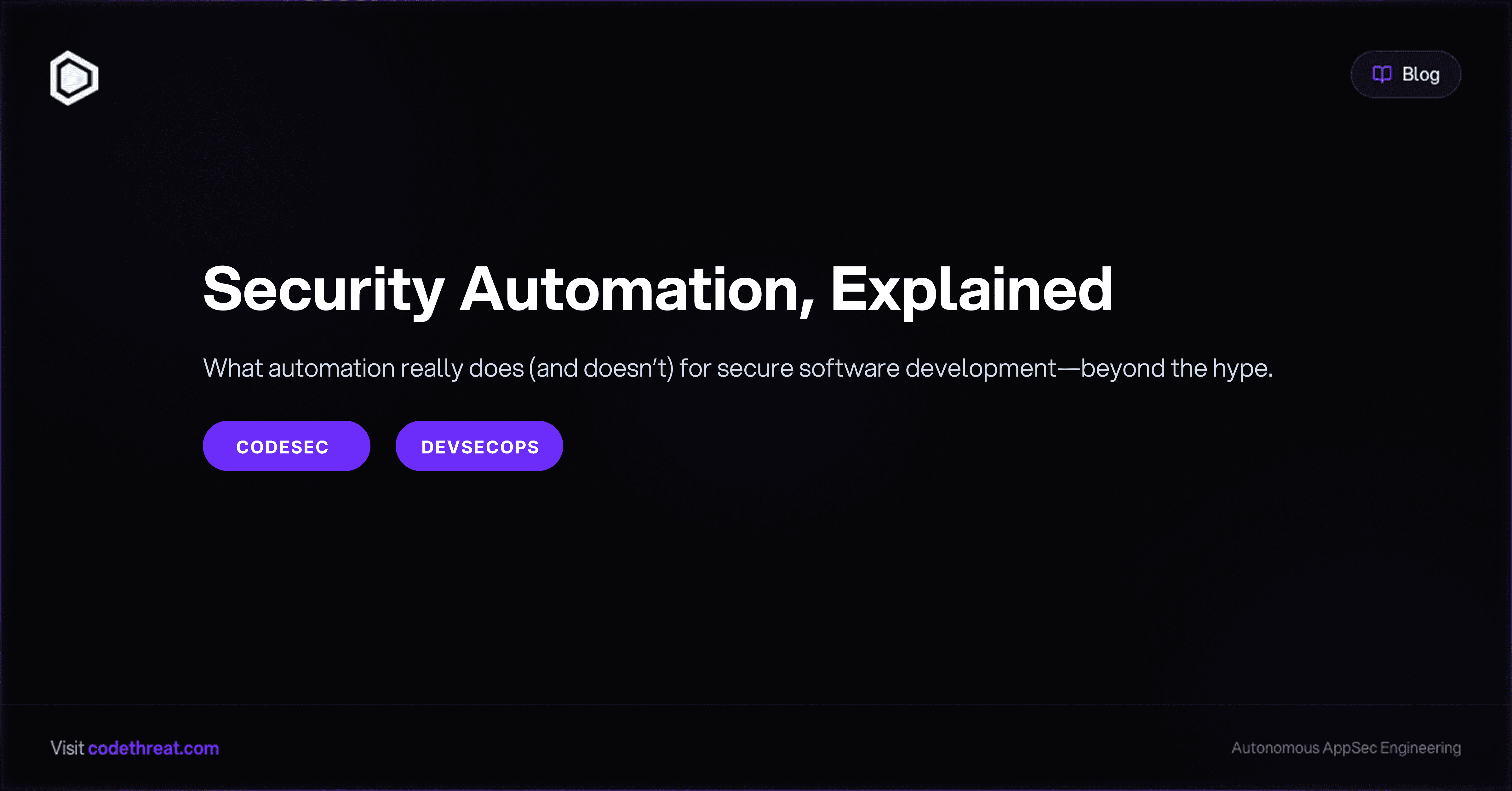 Security Automation, Explained