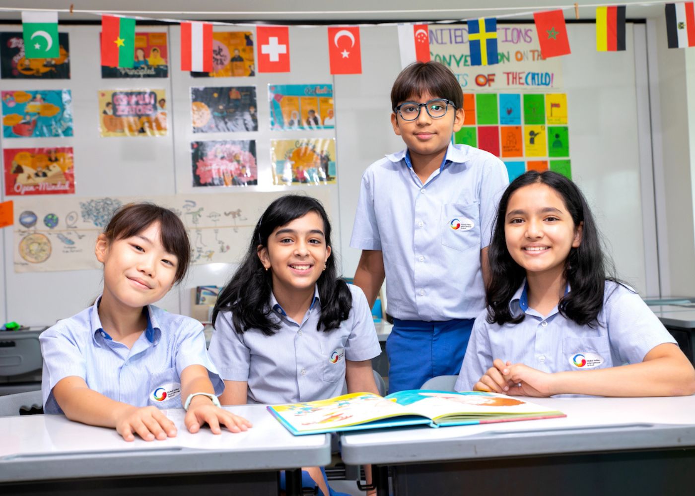 Athlete winning a race