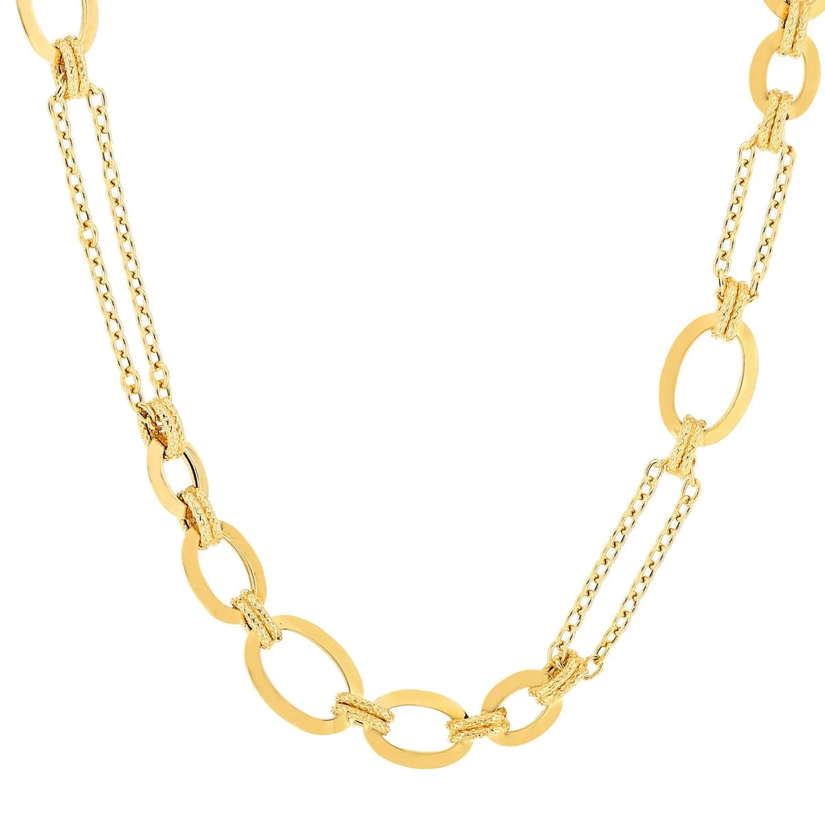 Collier en or jaune 750