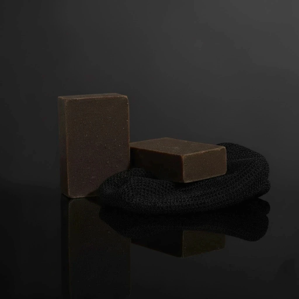 SFY Labs+ West African Black Soap — nourishing body bar for men that rejuvenates skin and supports a natural glow
