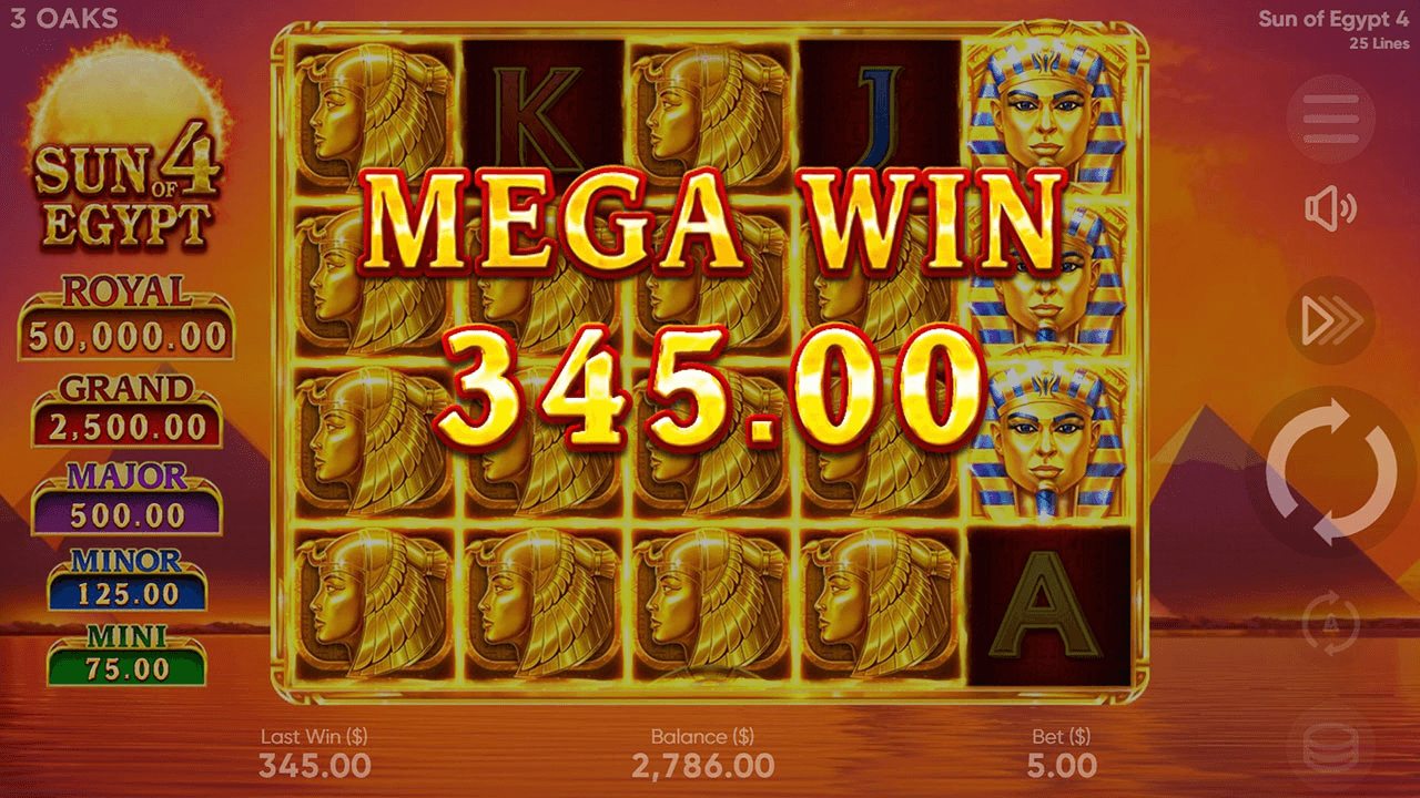 Sun of Egypt 4 - capture officielle 3 Oaks Gaming