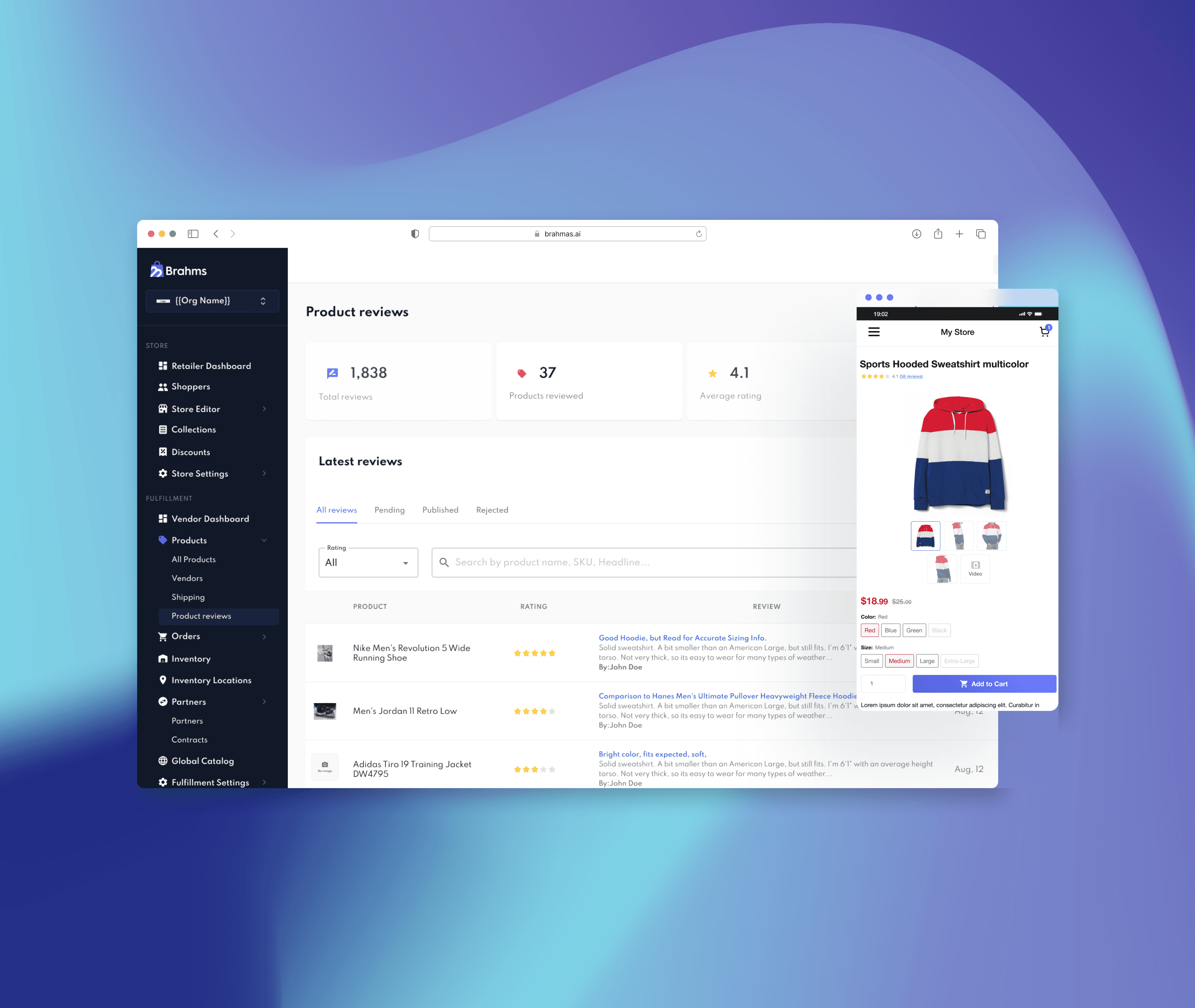 Close-up portrait of a person