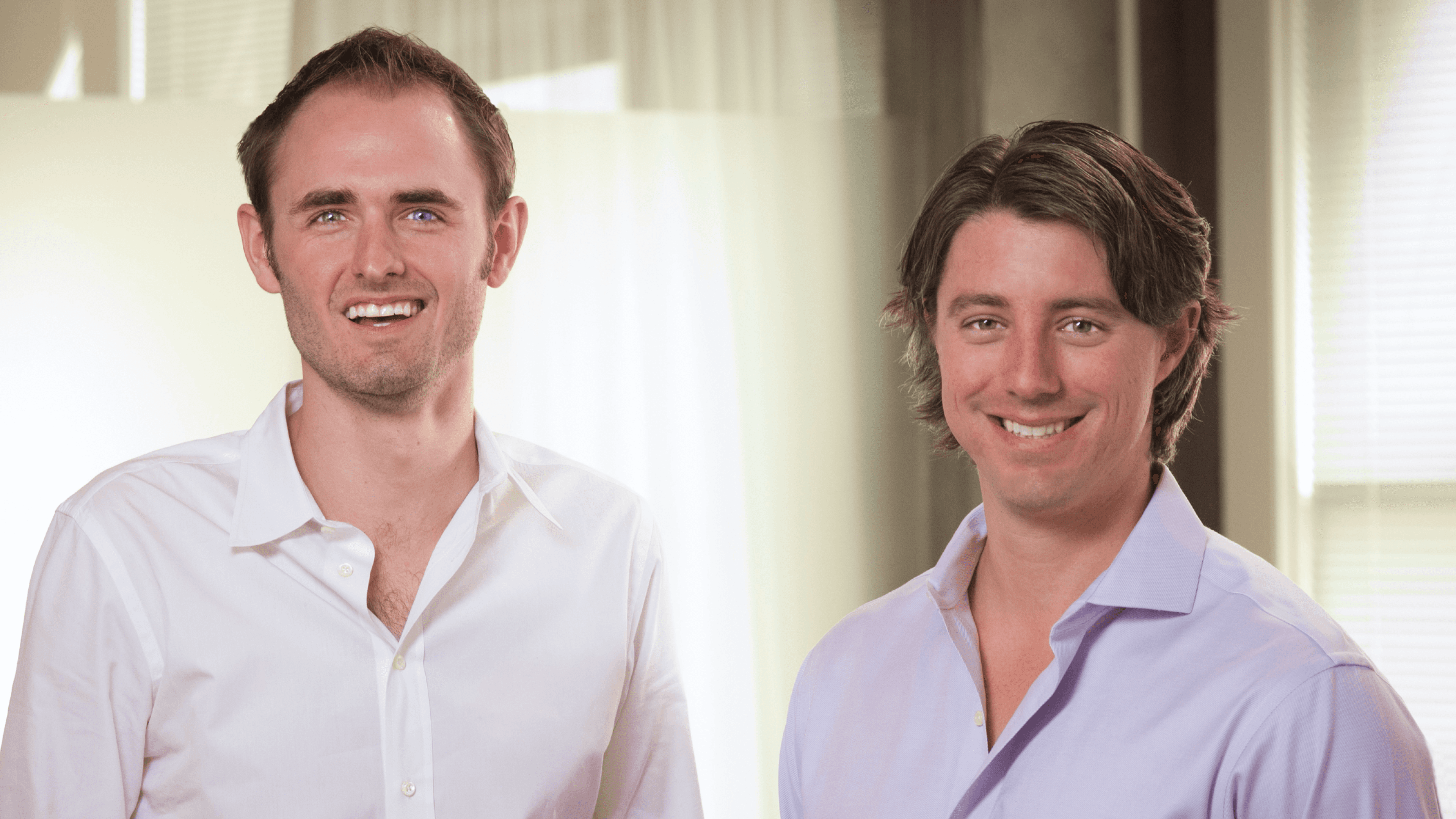 Cofounders Matt Humphrey and James Herbert at the very beginning of their journey.