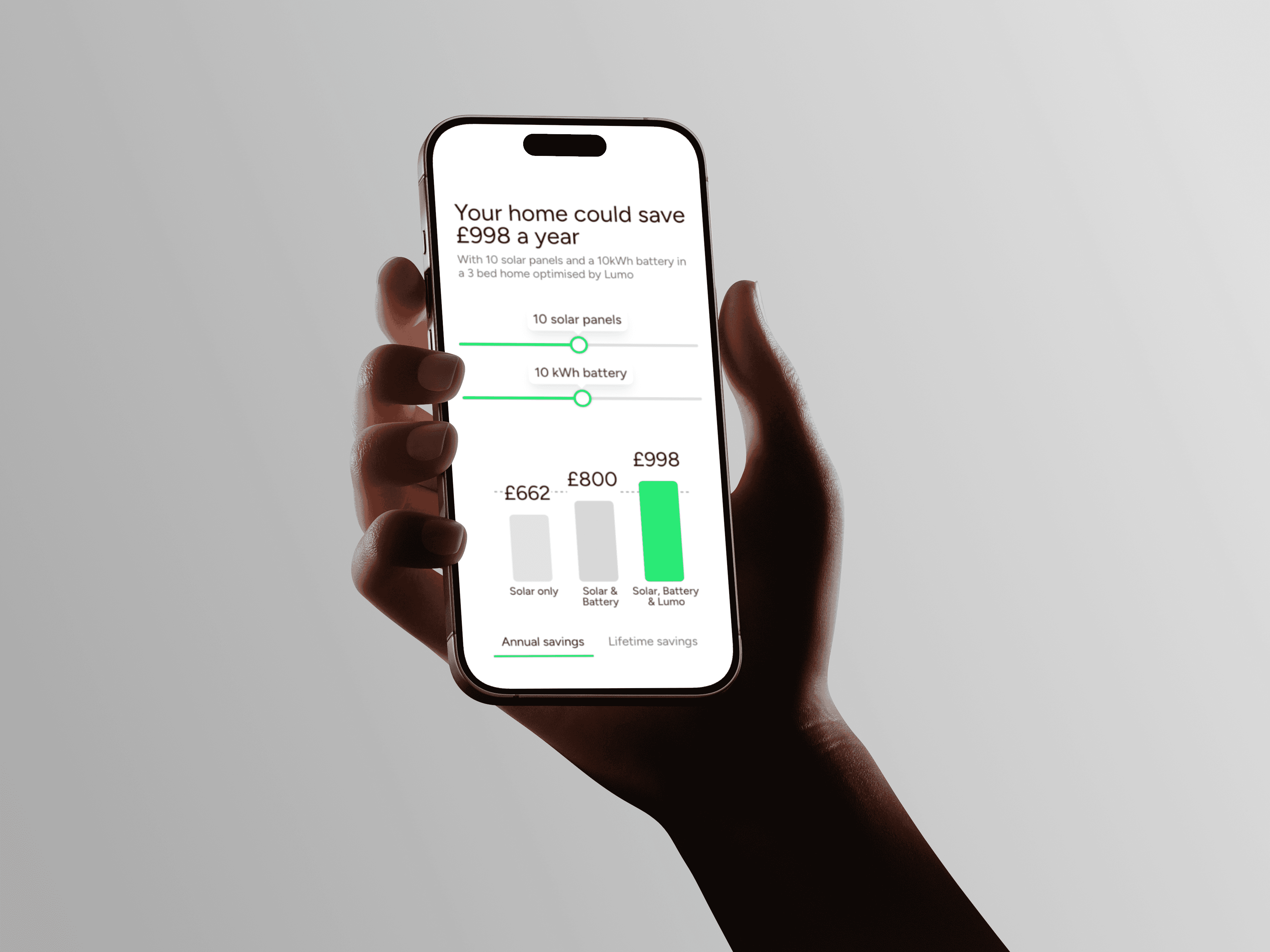 Lumo Energy Savings Calculator