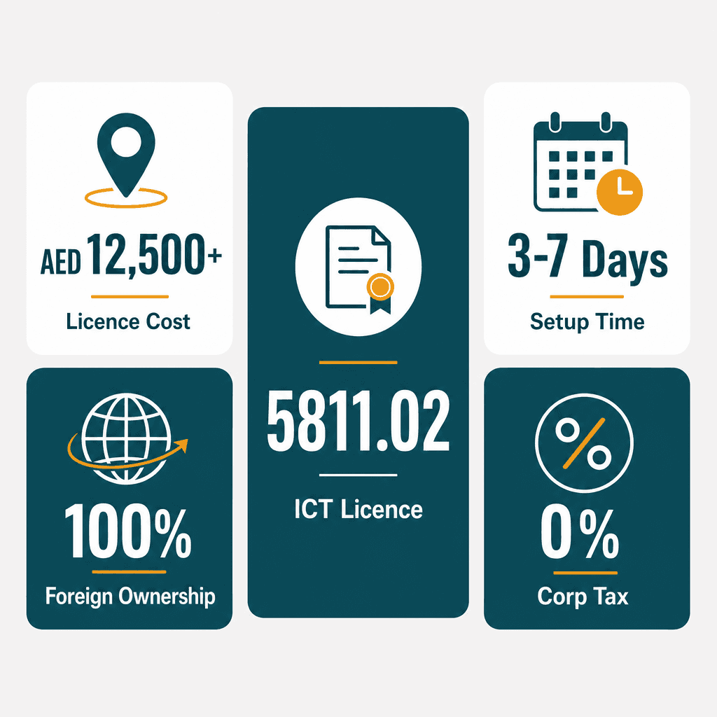 Infographic: Atlases Maps & Charts Publishing Business License in Dubai: Cost and Requirements