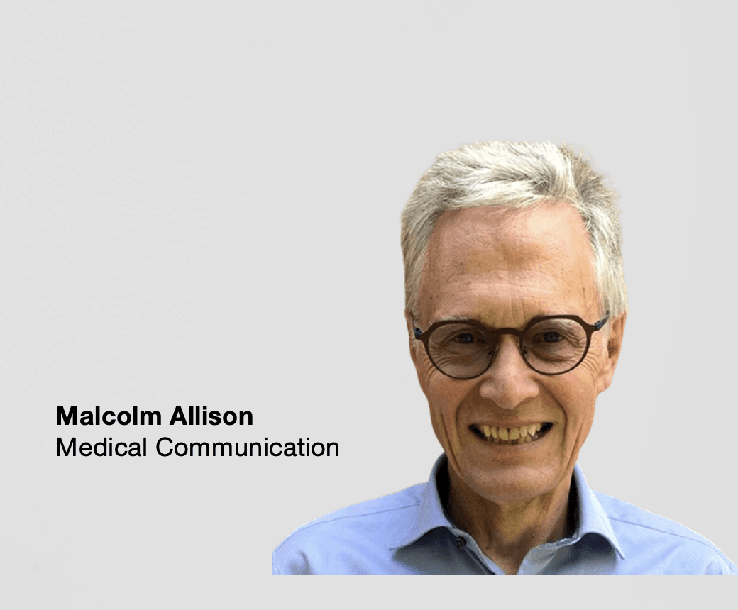Malcolm Allison, expert in medical communication and scientific storytelling in the life sciences sector